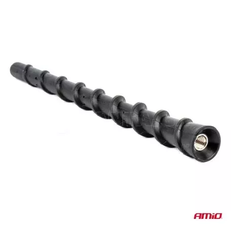 AMIO ΚΕΡΑΙΑ ΟΡΟΦΗΣ ANTM10 18cm ΜΕ 2 ΑΝΤΑΠΤΟΡΕΣ 5-6mm ΜΑΥΡΗ ΑΜΙΟ - 1 ΤΕΜ. 04160/AM 