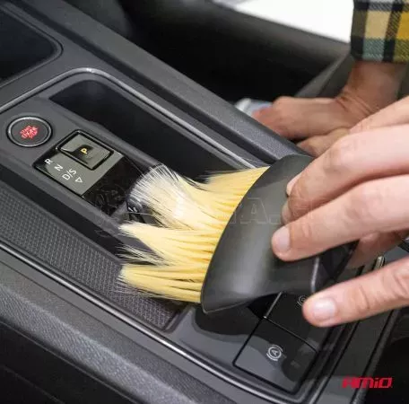 AMIO ΒΟΥΡΤΣΑΚΙ ΚΑΘΑΡΙΣΜΟΥ ΜΕ ΤΡΙΧΑ 10x12,5cm AMIO - 1 τεμ. 03978/AM 