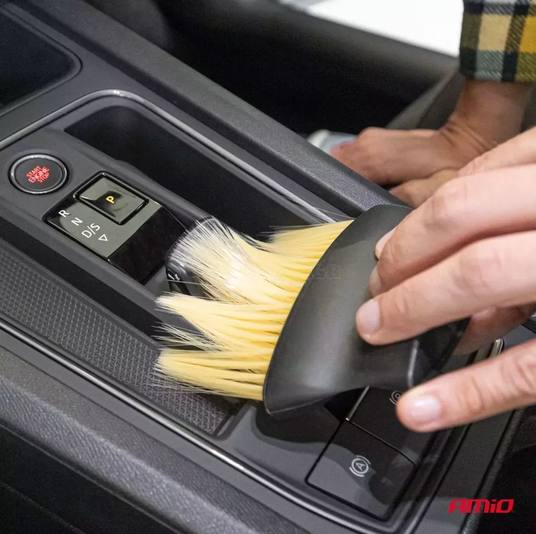 AMIO ΒΟΥΡΤΣΑΚΙ ΚΑΘΑΡΙΣΜΟΥ ΜΕ ΤΡΙΧΑ 10x12,5cm AMIO - 1 τεμ. 03978/AM