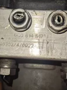 ΜΟΝΑΔΑ ABS - 6C0614517 J  / 6C0907379J / 6R0907379BA / 0265956084 - GROUP VAG – AUDI  A1 / SKODA / SEAT / VW – ’10-’20.(Θ) 