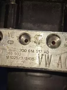 ΜΟΝΑΔΑ ABS - 2Q0614517 AD / 2Q0614517 N - 0265956685 - GROUP VAG – AUDI / SKODA / SEAT / VW – ’16-’25.(Θ) 