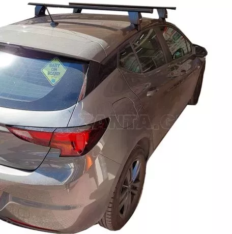 MENABO Kit Μπάρες οροφής Αλουμινίου MENABO Delta - Πόδια για Opel Astra K 2016+ 2 τεμάχια  ΜΠ.OASTRAK.32 