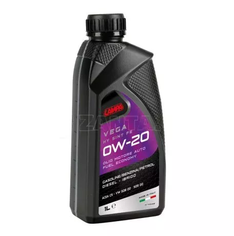 Lampa ΛΑΔΙ ΚΙΝΗΤΗΡΑ OW-20 VEGA HY SINT FE ΣΥΝΘΕΤΙΚΟ ACEA C5 FUEL ECONOMY 1L LAMPA - 1 ΤΕΜ. L0040.0 