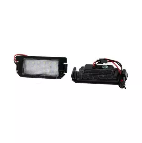 Πλαφονιέρα πίσω πινακίδας για Hyundai I10 (2013+) / I20 (2008+), 97x37 mm - 2 τμχ. 