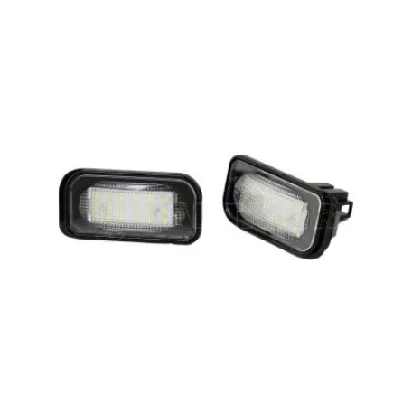 Πλαφονιέρα πίσω πινακίδας για Mercedes  W203 4D , W209, 69x33 mm - 2 τμχ. 