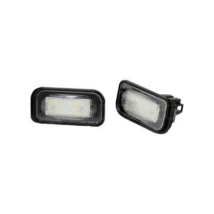 Πλαφονιέρα πίσω πινακίδας για Mercedes W203 4D , W209, 69x33 mm - 2 τμχ.