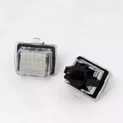 Πλαφονιέρα πίσω πινακίδας για Mercedes W204 / W212 / C207 / W221 - με T10 φις, 46x33 mm - 2 τμχ.