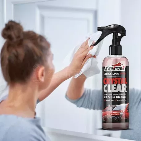 Καθαριστικό Τζαμιών Red Fruits Feral Detailing Pro 750ml 1 Τεμάχιο 