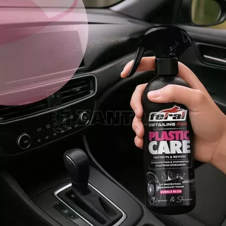 Γυαλιστικό Και Συντηρητικό Γαλάκτωμα Πλαστικών Bubble Bliss Feral Detailing Pro 500ml 1 Τεμάχιο 