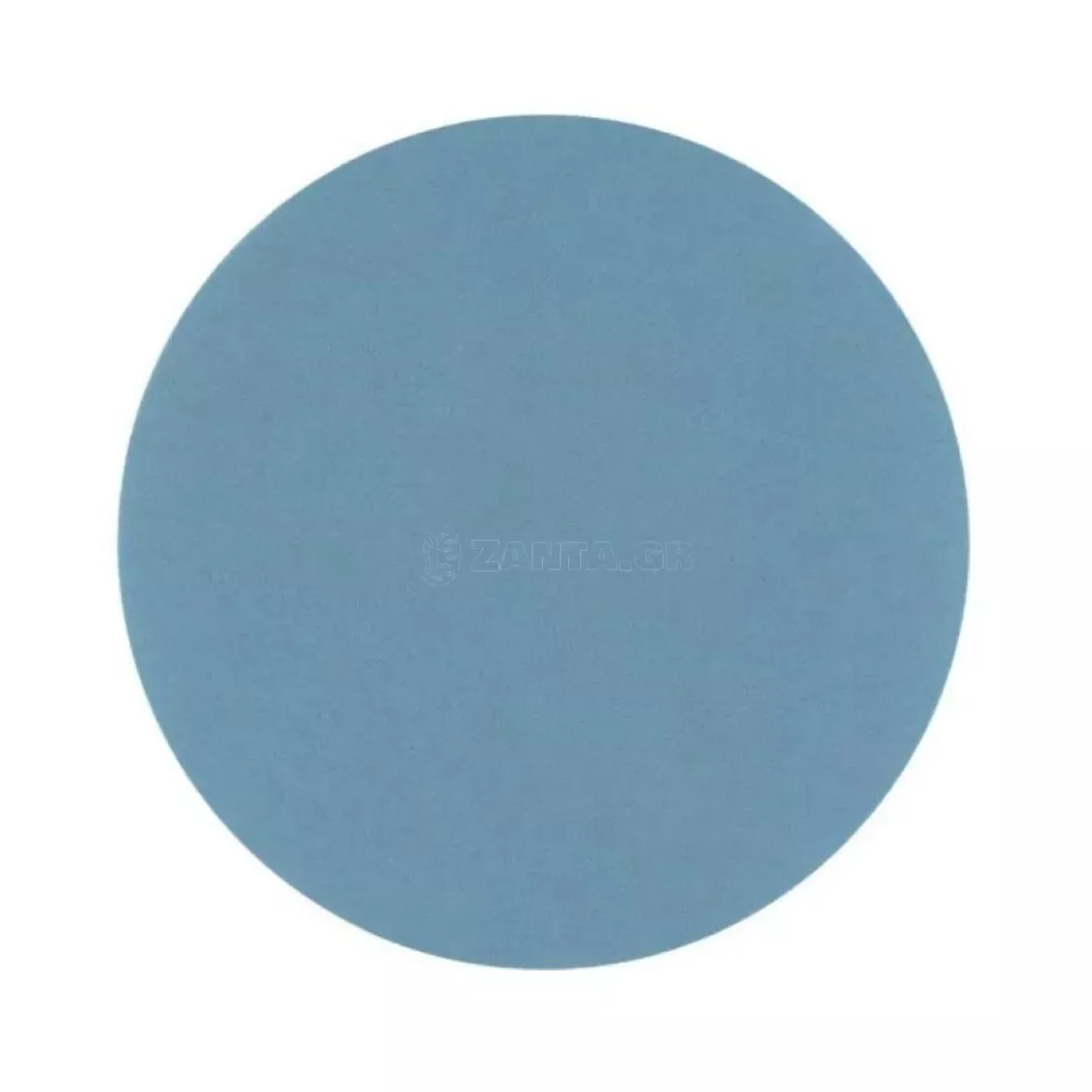 Γυαλόχαρτο Velcro Αδιάβροχο Smirdex 270 Ø125mm Μπλε Χωρίς Τρύπες P1500 1 Τεμάχιο
