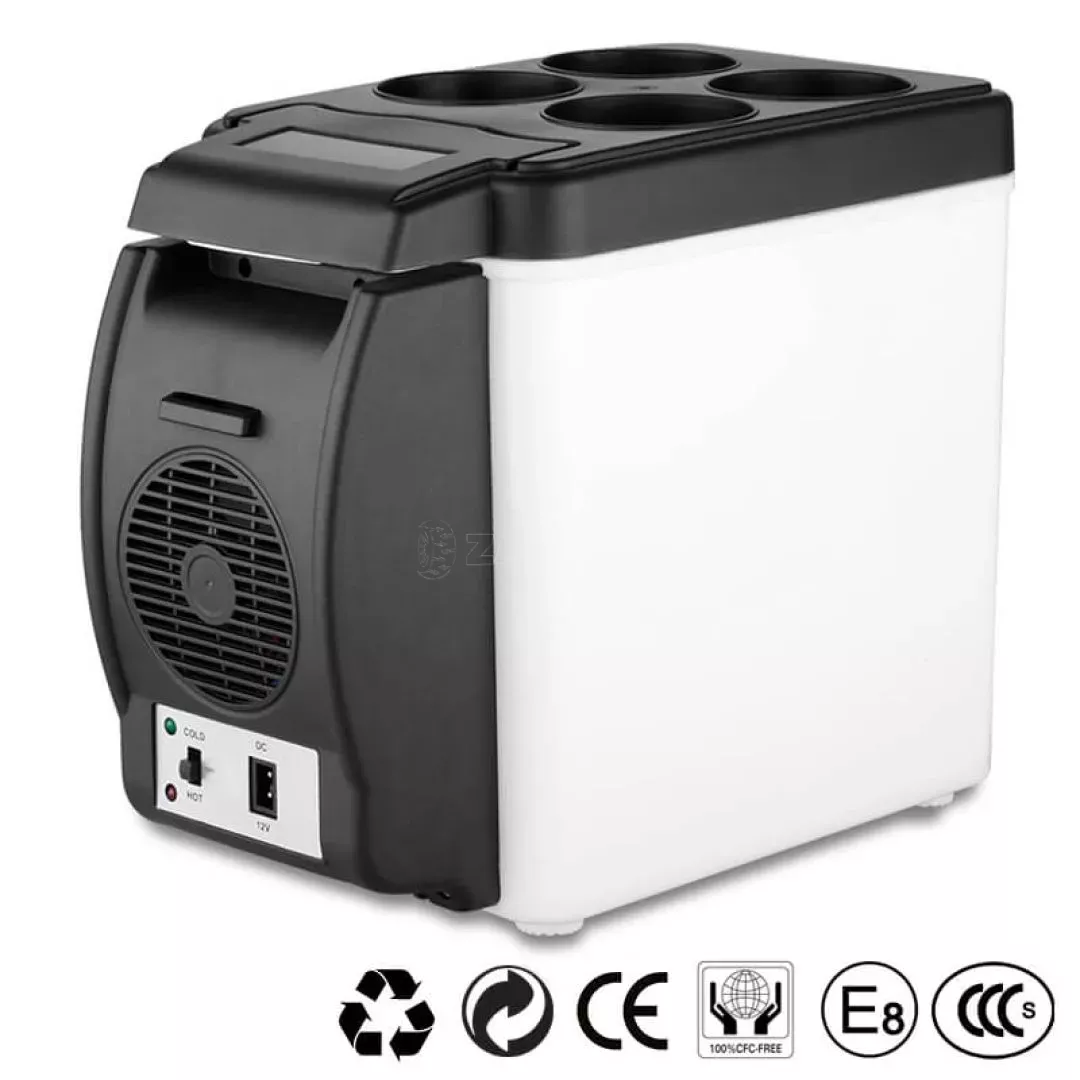 Ψυγείο Αυτοκινήτου Ηλεκτρικό 6lt DC 12V 38W Με Λειτουργία Ψύξης Και Θέρμανσης