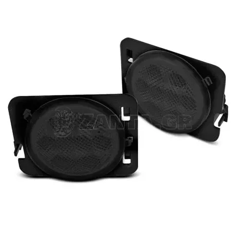 Πλαϊνά Φλας Φτερού Για Jeep Wrangler JK 07-18 Φιμέ Led 2 Τεμάχια 