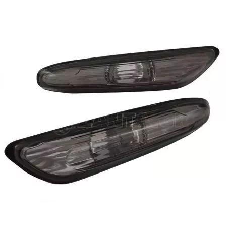 Πλαϊνά Φλας Φτερού Για Bmw 1 E81 / E82 / E87 / E88 / 3 E90 / E91 / E92 / E93 / X1 E84 Smoke 2 Τεμάχια 
