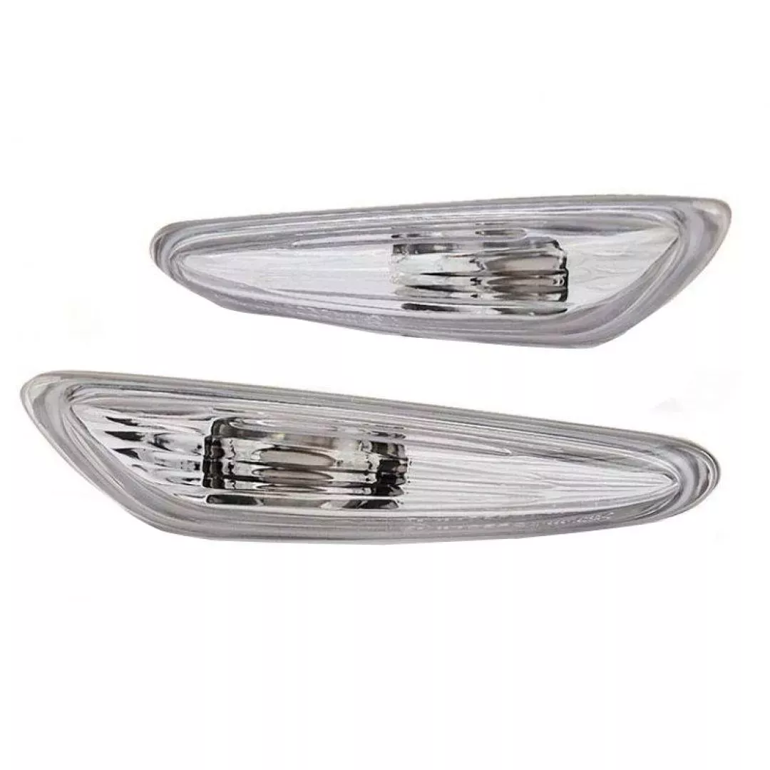Πλαϊνά Φλας Φτερού Για Bmw 3 E46 Sedan 01-05 / Touring 01-05 / 5 E60/E61 03-10 / X3 E83 03-10 Crystal 2 Τεμάχια