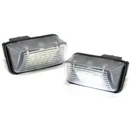 Led Φαναράκια Πινακίδας Για Peugeot 206,207,306,307,308, 406,407,5008,Partner / Citroen C3,C4,C5,Berlingo,Saxo,Xsara 2 Τεμάχια 