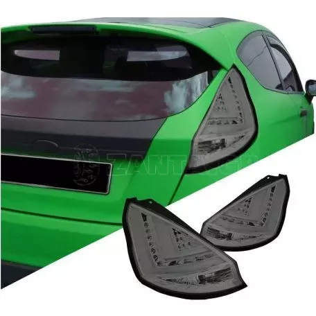 Πισινά Φανάρια Set Για Ford Fiesta 08-12 Led Bar Φιμέ JunYan 