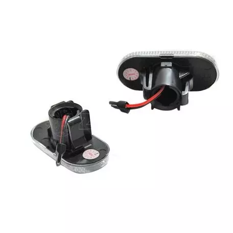 Πλαϊνά Φλας Φτερού Για Smart / Renault / Nissan / Opel / Dacia Led Dynamic Smoke 2 Τεμάχια 