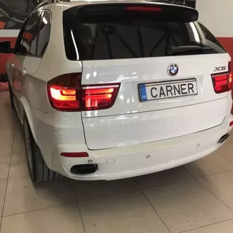 Πισινά Φανάρια Set Για Bmw X5 E70 07-10 Led Bar LCI Look Κόκκινο/Crystal Depo 