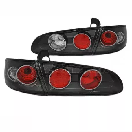Πισινά Φανάρια Set Για Seat Ibiza 6L 02-08 Μαύρα Sonar 