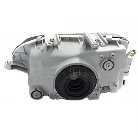 Μπροστινά Φανάρια Set Για Honda Civic 91-95 2D/3D Μαύρα Clear H4 Manual Depo 