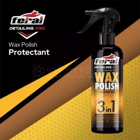 Γυαλιστικό Κερί Feral Detailing Pro 500ml 1 Τεμάχιο 