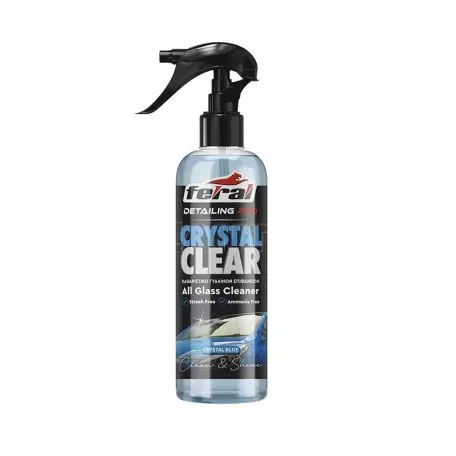 Καθαριστικό Τζαμιών Crystal Blue Feral Detailing Pro 750ml 1 Τεμάχιο 