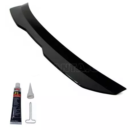 Αεροτομή Οροφής Πρόσθετο Για Vw Golf VI (6) & Golf VII (7) 2008-2020 Piano Black Από Abs Πλαστικό 