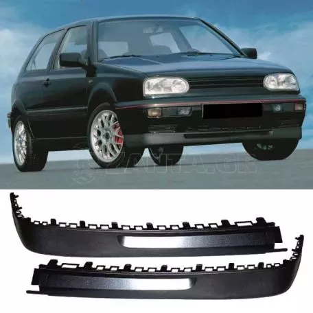 Μπροστινά Spoiler Δεξιά & Αριστερά Για VW Golf III (3) 92-98 GTI 2 Τεμάχια 