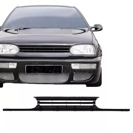 Μάσκα Για Vw Golf III (3) 93-98 VR6 Look Χωρίς Σήμα Μαύρη 1 Τεμάχιο 