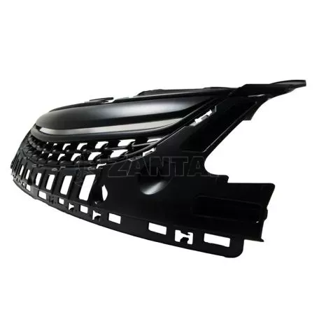 Μάσκα Για Opel Corsa D 11-14 Χωρίς Σήμα Με Κάθετες Γραμμές Μαύρη Ματ 1 Τεμάχιο 