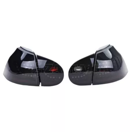 Πισινά Φανάρια Set Για Vw Golf V (5) 03-08 Led Urban Style Μαύρα Winjet 