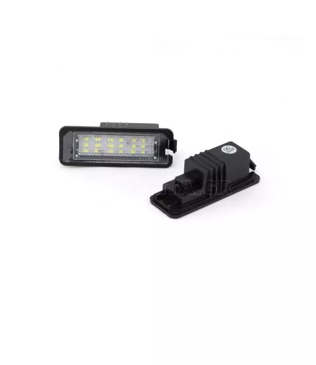 Πλαφονιέρα πίσω πινακίδας για Vw Golf 5,6,7 CANBUS / Polo 6R / Passat 3C CC / με 8 φωτεινά led - 2 τμχ.