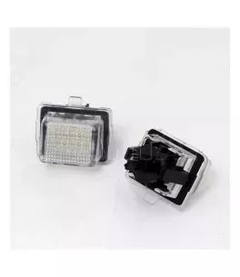 Πλαφονιέρα πίσω πινακίδας για Mercedes W204 / W212 / C207 / W221 - με T10 φις - 2 τμχ. 