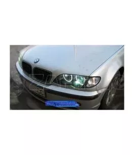 Bi xenon προτζέκτορες Morimoto Mini μεταλλικοί για BMW E46 με εργοστασιακό σχεδιασμό - retrofit 2 τμχ. 