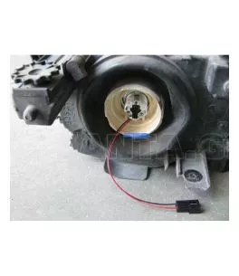 Bi xenon προτζέκτορες Morimoto Mini μεταλλικοί για BMW E46 με εργοστασιακό σχεδιασμό - retrofit 2 τμχ. 