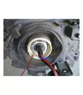 Bi xenon προτζέκτορες Morimoto Mini μεταλλικοί για BMW E46 με εργοστασιακό σχεδιασμό - retrofit 2 τμχ. 