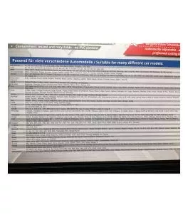 Λαστιχένια πατάκια universal - Megafit - 4τμχ. 