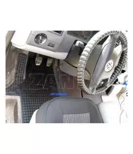 Λαστιχένια πατάκια για VW Transporter T5 / T6 (2003+) - 2 θέσιο - 2τμχ. 