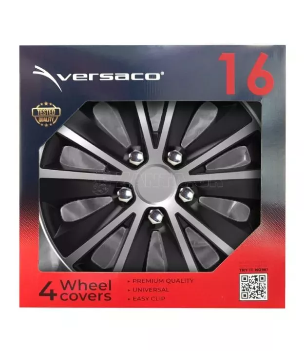 ΤΑΣΙ 16" RAPIDE NC SILVER BLACK- ΣΕΤ 4 ΤΕΜ. ΣΕ ΚΟΥΤΙ
