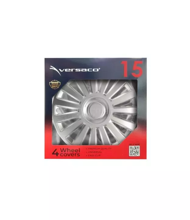 ΤΑΣΙ 15" HUBCAP LUXURY ΑΣΗΜΙ - ΣΕΤ 4 ΤΕΜ. ΣΕ ΚΟΥΤΙ