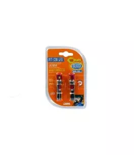 ΒΙΔΕΣ ΜΕ LED/12V 6000 MCD 