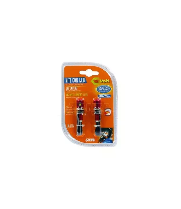 ΒΙΔΕΣ ΜΕ LED/12V 6000 MCD