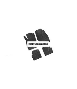 ΜΑΡΚΕ ΠΑΤΑΚΙΑ ΣΕ ΣΚΑΦΗ ΛΑΣΤΙΧΟ ΓΙΑ RENAULT TWINGO 09/2014+ SUMISURA ΣΕ ΜΑΥΡΟ ΧΡΩΜΑ ME ΚΟΥΜΠΩΜΑΤΑ LAMPA - 4 ΤΕΜ. 