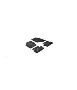 ΜΑΡΚΕ ΠΑΤΑΚΙΑ EXECUTIVE ΜΟΚΕΤΑ ΓΙΑ PEUGEOT 307 3D / 5D 06/2001-08/2007 ΣΕ ΜΑΥΡΟ ΧΡΩΜΑ ΜΕ ΚΟΥΜΠΩΜΑΤΑ LAMPA - 4 ΤΕΜ. 