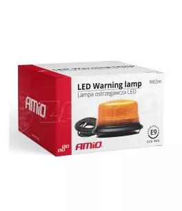 ΦΑΡΟΣ ΜΑΓΝΗΤΙΚΟΣ W03M 12V/24V 36LED ΠΟΡΤΟΚΑΛΙ IP56 136X87mm AMiO - 1 ΤΕΜ. 