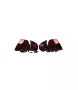 Πισινά Φανάρια Set Για Vw Golf V (5) 03-08 Led Urban Style Cherry Red/Smoke Winjet 