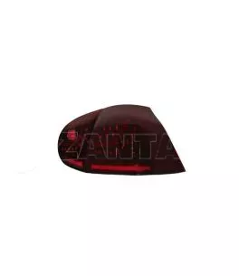 Πισινά Φανάρια Set Για Vw Golf V (5) 03-08 Led Urban Style Cherry Red/Smoke Winjet 