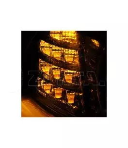 Μπροστινά Φλας Για Bmw 3 E46 Coupe/Cabrio 99-01 Κουμπωτά Led Μαύρα 2 Τεμάχια Eagle Eyes 