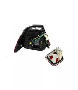 Πισινά Φανάρια Set Για Bmw 3 E46 Coupe 99-03 Led Red/Smoke Eagle Eyes 