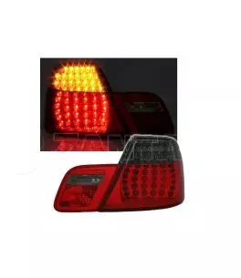 Πισινά Φανάρια Set Για Bmw 3 E46 Coupe 99-03 Led Red/Smoke Eagle Eyes 